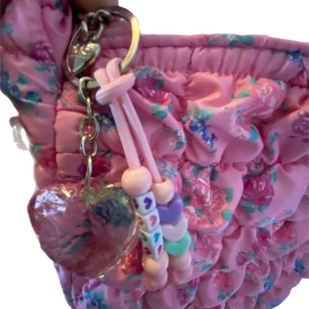 💕 Miss Gwen's OMG Accessories Pink Pack W/Quilted Bag W/Bow & Pink Trucker Hat💕